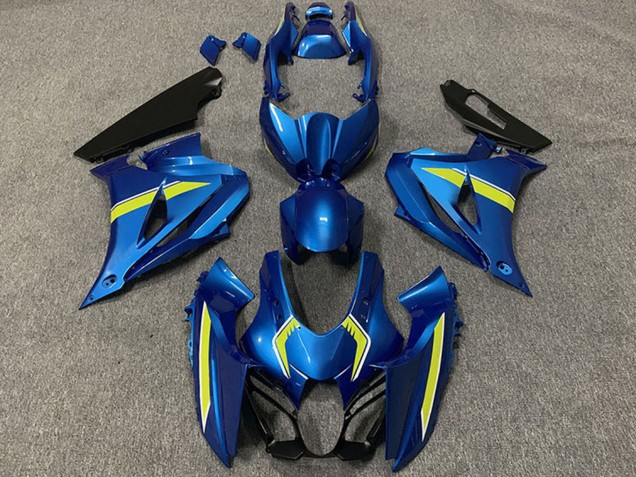 Discount 2017-2023 Blue Yellow Style Suzuki GSXR 1000 Motorcycle Fairings Canada