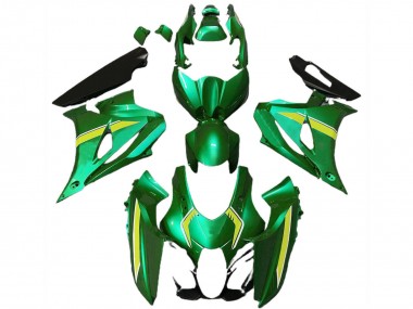 Discount 2017-2023 Green Yellow Style Suzuki GSXR 1000 Motorcycle Fairings Canada