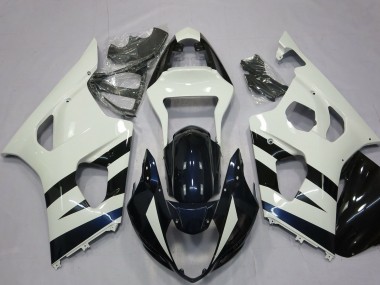 Discount 2003-2004 White Glossy Black Suzuki GSXR 1000 Motorcycle Fairings Canada