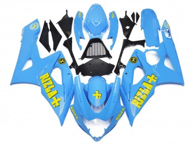 Discount 2005-2006 Blue Yellow Rizla Suzuki GSXR 1000 Motorcycle Fairings Canada
