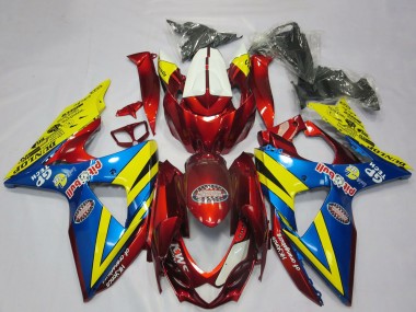 Discount 2009-2016 Yellow Red Blue Suzuki GSXR 1000 Motorcycle Fairings Canada