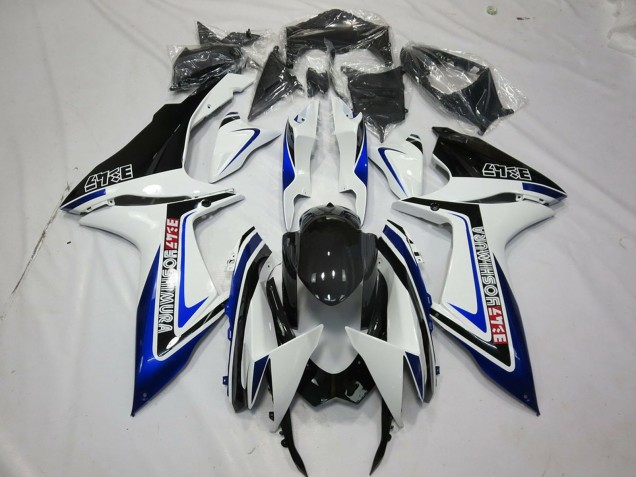Discount 2011-2024 White Blue Glossy Black Alstare Suzuki GSXR 600 / GSXR 750 Motorcycle Fairings Canada