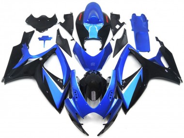 Discount 2006-2007 Blue Black Red Stripe Suzuki GSXR 600 / GSXR 750 Motorcycle Fairings Canada