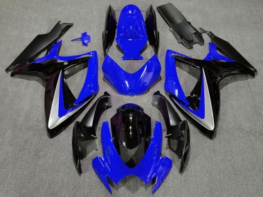 Discount 2006-2007 Blue Silver Glossy Black OEM Style Suzuki GSXR 600 / GSXR 750 Motorcycle Fairing Canada