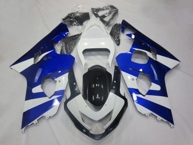 Discount 2004-2005 White Blue Black OEM Style Suzuki GSXR 600 / GSXR 750 Motorcycle Fairings Canada
