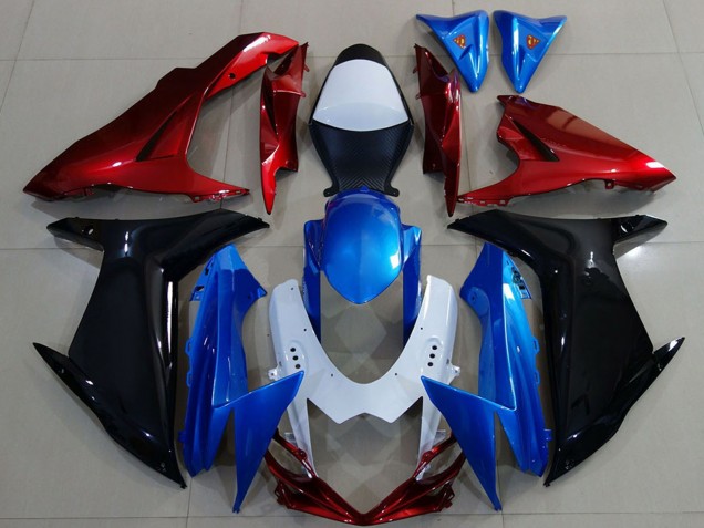Discount 2011-2024 White Blue Red Black Suzuki GSXR 600 / GSXR 750 Motorcycle Fairings Canada