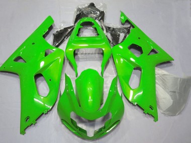 Discount 2001-2003 Green Suzuki GSXR 600 / GSXR 750 Motorcycle Fairings Canada