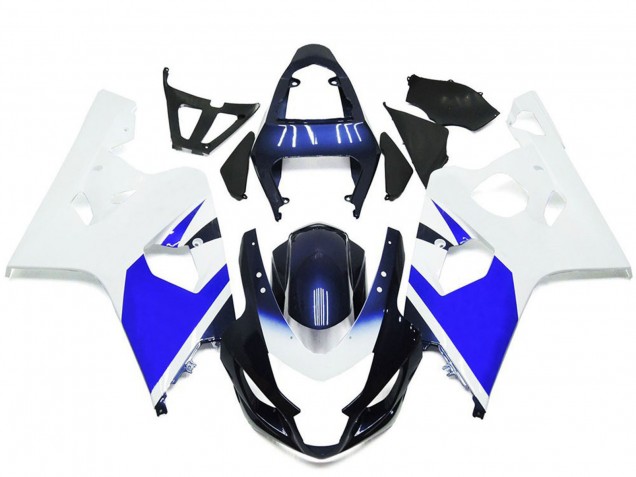 Discount 2004-2005 White Blue Suzuki GSXR 600 / GSXR 750 Motorcycle Fairings Canada