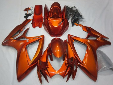 Discount 2006-2007 Burnt Orange Suzuki GSXR 600 / GSXR 750 Motorcycle Fairings Canada