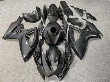 Discount 2006-2007 Black Carbon Fiber Style Suzuki GSXR 600 / GSXR 750 Motorcycle Fairings Canada
