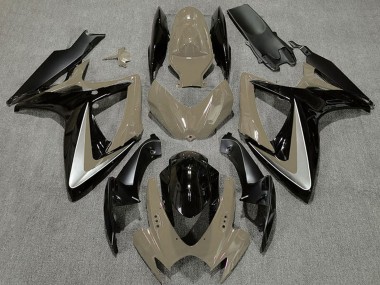 Discount 2006-2007 Desert Tan Silver Glossy Black OEM Style Suzuki GSXR 600 / GSXR 750 Motorcycle Fairings Canada