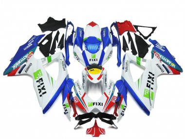 Discount 2008-2010 White Blue Green Yellow Red Fixi Suzuki GSXR 600 / GSXR 750 Motorcycle Fairings Canada