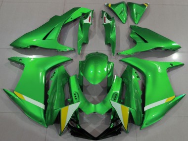 Discount 2011-2024 Green White Yellow Suzuki GSXR 600 / GSXR 750 Motorcycle Fairings Canada