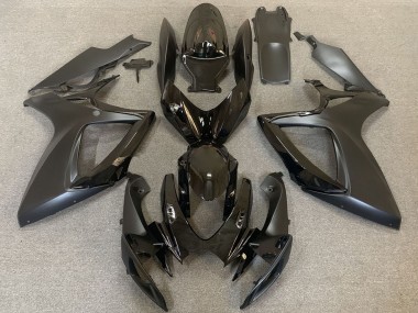 Discount 2006-2007 Glossy Black Matte Black Suzuki GSXR 600 / GSXR 750 Motorcycle Fairings Canada