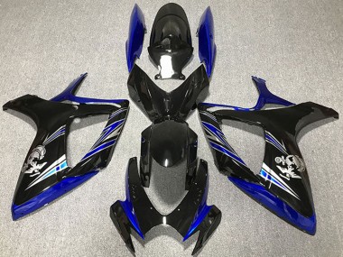 Discount 2006-2007 Blue Glossy Black Suzuki GSXR 600 / GSXR 750 Motorcycle Fairing Canada