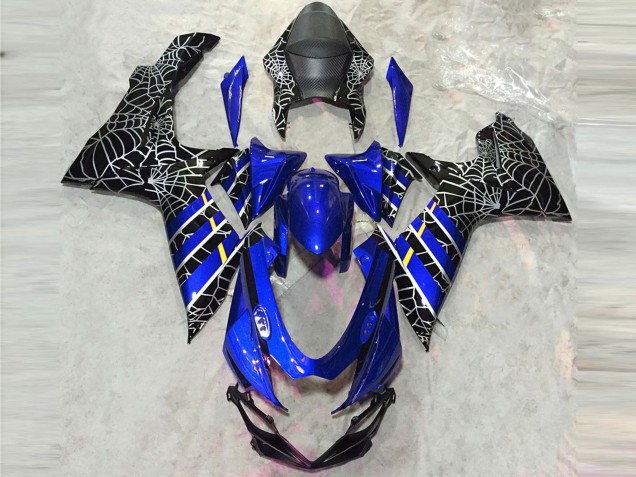 Discount 2011-2024 Blue Black Spider Suzuki GSXR 600 / GSXR 750 Motorcycle Fairings Canada