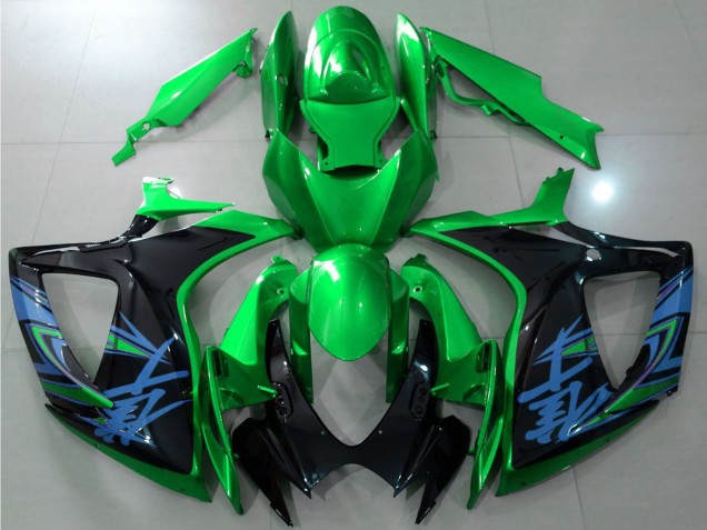 Discount 2006-2007 Green Black Blue Suzuki GSXR 600 / GSXR 750 Motorcycle Fairings Canada