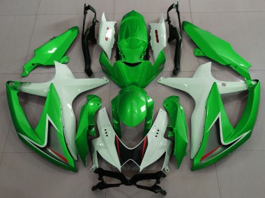Discount 2008-2010 White Green Black Red Suzuki GSXR 600 / GSXR 750 Motorcycle Fairings Canada