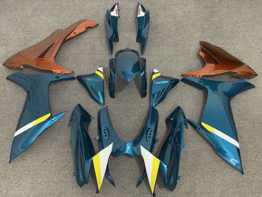 Discount 2011-2024 Light Blue Orange White Yellow Suzuki GSXR 600 / GSXR 750 Motorcycle Fairings Canada