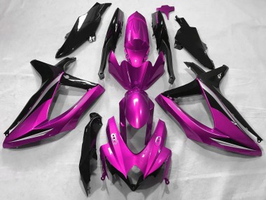 Discount 2008-2010 Pink Glossy Black Suzuki GSXR 600 / GSXR 750 Motorcycle Fairings Canada