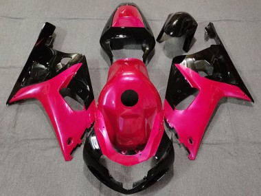 Discount 2001-2003 Pink Glossy Black Suzuki GSXR 600 / GSXR 750 Motorcycle Fairings Canada