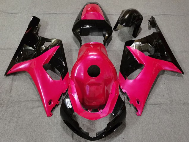 Discount 2001-2003 Pink Glossy Black Suzuki GSXR 600 / GSXR 750 Motorcycle Fairings Canada