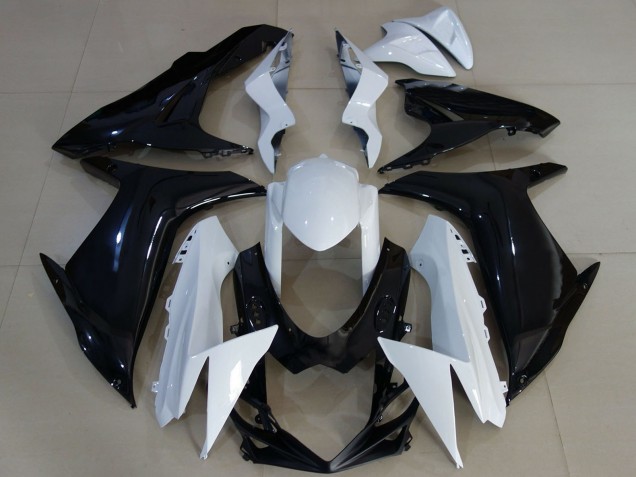 Discount 2011-2024 White Glossy Black Suzuki GSXR 600 / GSXR 750 Motorcycle Fairings Canada