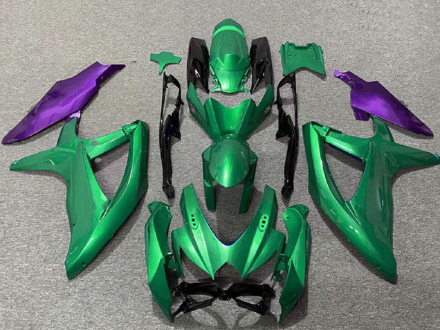 Discount 2008-2010 Green Purple Suzuki GSXR 600 / GSXR 750 Motorcycle Fairings Canada