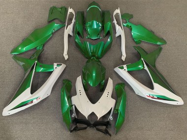 Discount 2008-2010 White Green OEM Style Suzuki GSXR 600 / GSXR 750 Motorcycle Fairings Canada