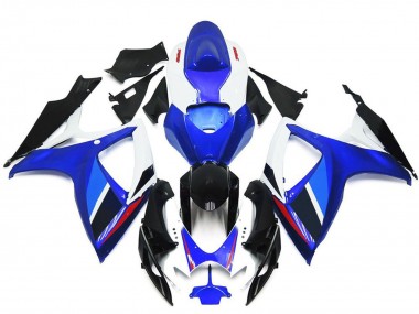Discount 2006-2007 Blue White Red Glossy Black OEM Style Suzuki GSXR 600 / GSXR 750 Motorcycle Fairings Canada
