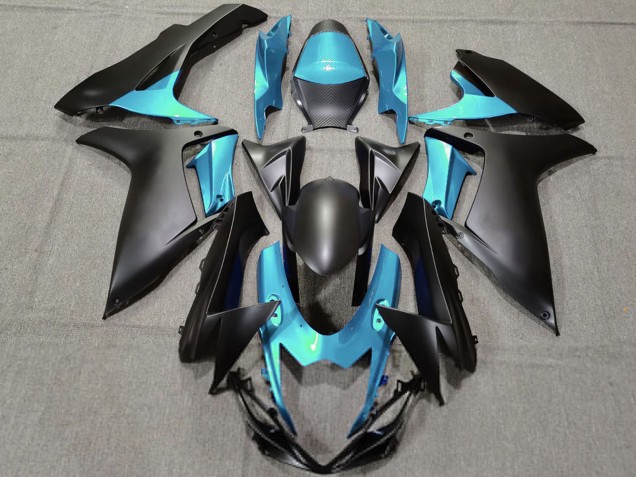 Discount 2011-2024 Light Blue Matte Black Suzuki GSXR 600 / GSXR 750 Motorcycle Fairings Canada