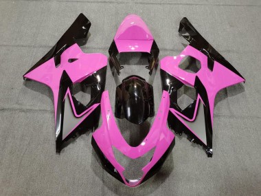 Discount 2004-2005 Pink Glossy Black Suzuki GSXR 600 / GSXR 750 Motorcycle Fairings Canada