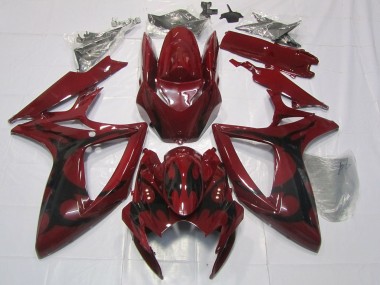 Discount 2006-2007 Maroon Red Suzuki GSXR 600 / GSXR 750 Motorcycle Fairings Canada