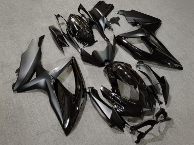 Discount 2008-2010 Glossy Black Matte Black Suzuki GSXR 600 / GSXR 750 Motorcycle Fairings Canada