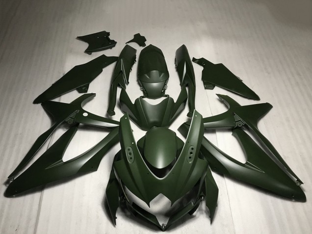 Discount 2008-2010 Matte Green Suzuki GSXR 600 / GSXR 750 Motorcycle Fairings Canada