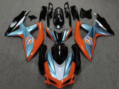 Discount 2008-2010 Orange Blue Black Gulf Suzuki GSXR 600 / GSXR 750 Motorcycle Fairings Canada