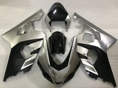 Discount 2004-2005 Silver Black Suzuki GSXR 600 / GSXR 750 Motorcycle Fairings Canada