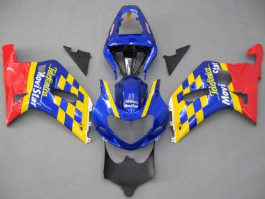 Discount 2001-2003 Blue Yellow Red Telefumica MoviStar Suzuki GSXR 600 / GSXR 750 Motorcycle Fairings Canada