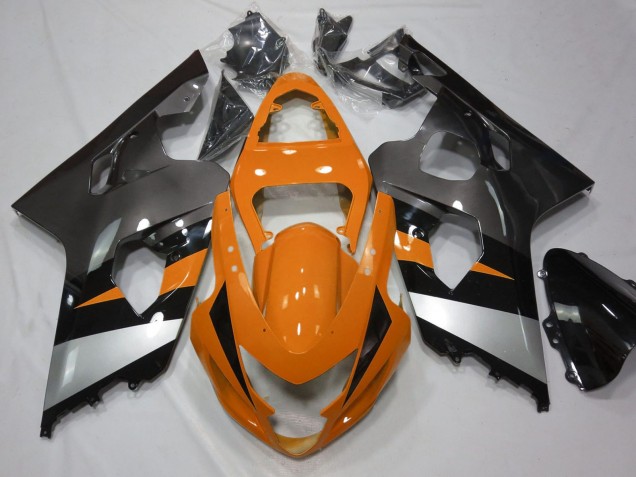 Discount 2004-2005 Orange Silver Suzuki GSXR 600 / GSXR 750 Motorcycle Fairings Canada