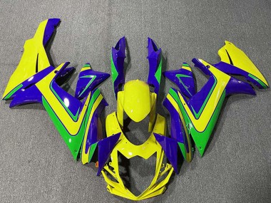 Discount 2011-2024 Blue Yellow Green Suzuki GSXR 600 / GSXR 750 Motorcycle Fairings Canada