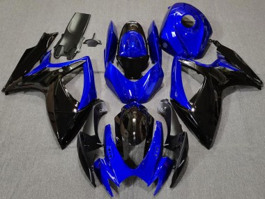 Discount 2006-2007 Blue Glossy Black Suzuki GSXR 600 / GSXR 750 Motorcycle Fairings Canada