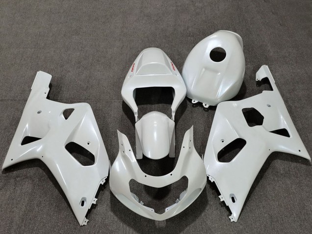 Discount 2001-2003 Pearl White Suzuki GSXR 600 / GSXR 750 Motorcycle Fairings Canada