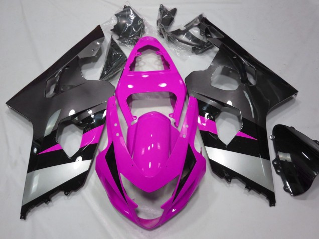 Discount 2004-2005 Pink Silver Black Suzuki GSXR 600 / GSXR 750 Motorcycle Fairings Canada