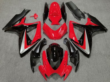 Discount 2006-2007 Red Grey Glossy Black OEM Style Suzuki GSXR 600 / GSXR 750 Motorcycle Fairings Canada