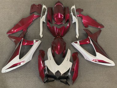 Discount 2008-2010 White Red OEM Style Suzuki GSXR 600 / GSXR 750 Motorcycle Fairings Canada