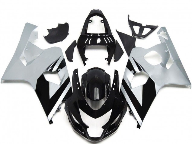 Discount 2004-2005 White Glossy Black OEM Style Suzuki GSXR 600 / GSXR 750 Motorcycle Fairings Canada