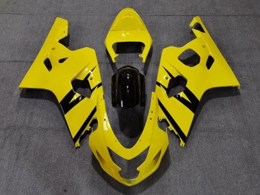 Discount 2004-2005 Yellow Glossy Black OEM Style Suzuki GSXR 600 / GSXR 750 Motorcycle Fairings Canada