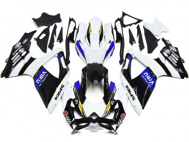 Discount 2008-2010 White Blue Yellow Black Viru Suzuki GSXR 600 / GSXR 750 Motorcycle Fairings Canada