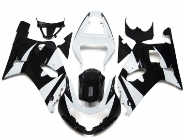 Discount 2001-2003 White Glossy Black OEM Style Suzuki GSXR 600 / GSXR 750 Motorcycle Fairings Canada