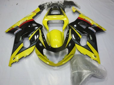 Discount 2001-2003 Yellow Grey Glossy Black Suzuki GSXR 600 / GSXR 750 Motorcycle Fairings Canada